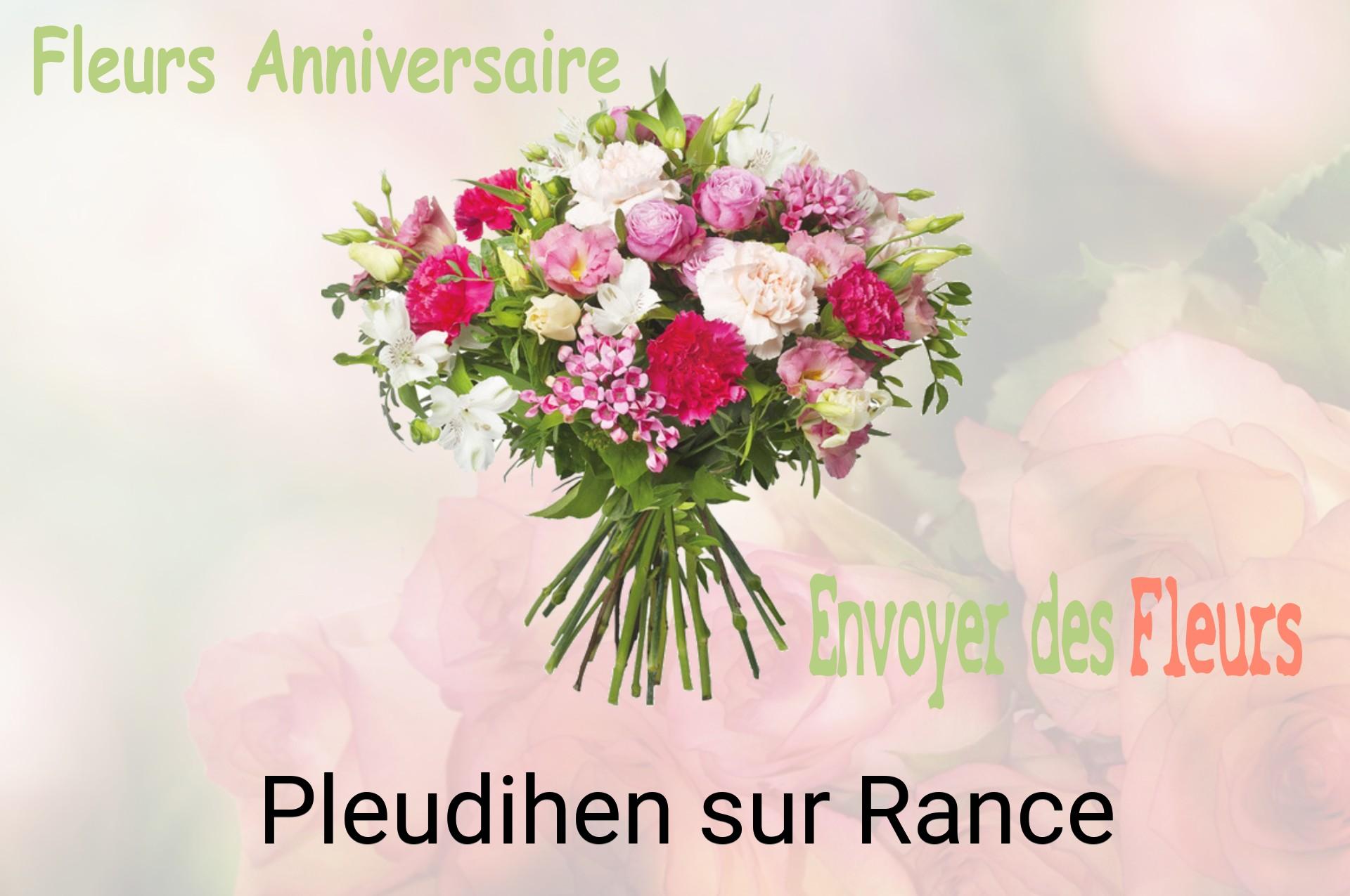 Bouquet de fleurs d’anniversaire livré à Pleudihen-sur-Rance